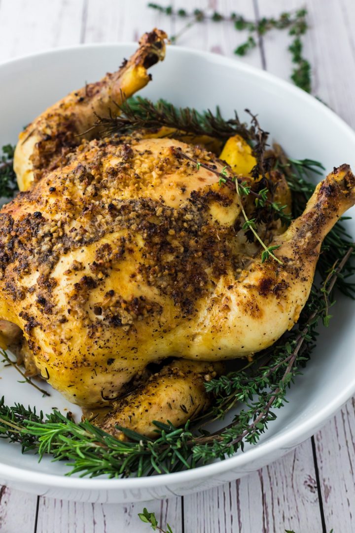 Dutch Oven Roasted Chicken - Southern Cravings