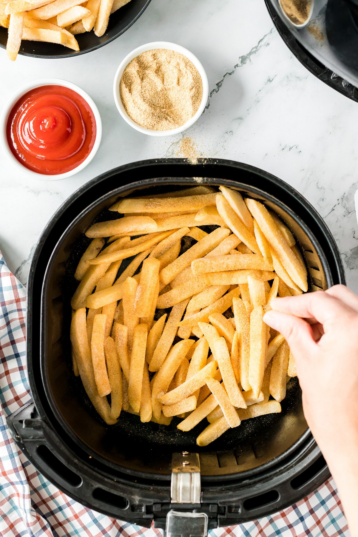 Air Fryer Frozen French Fries - Fast Food Bistro