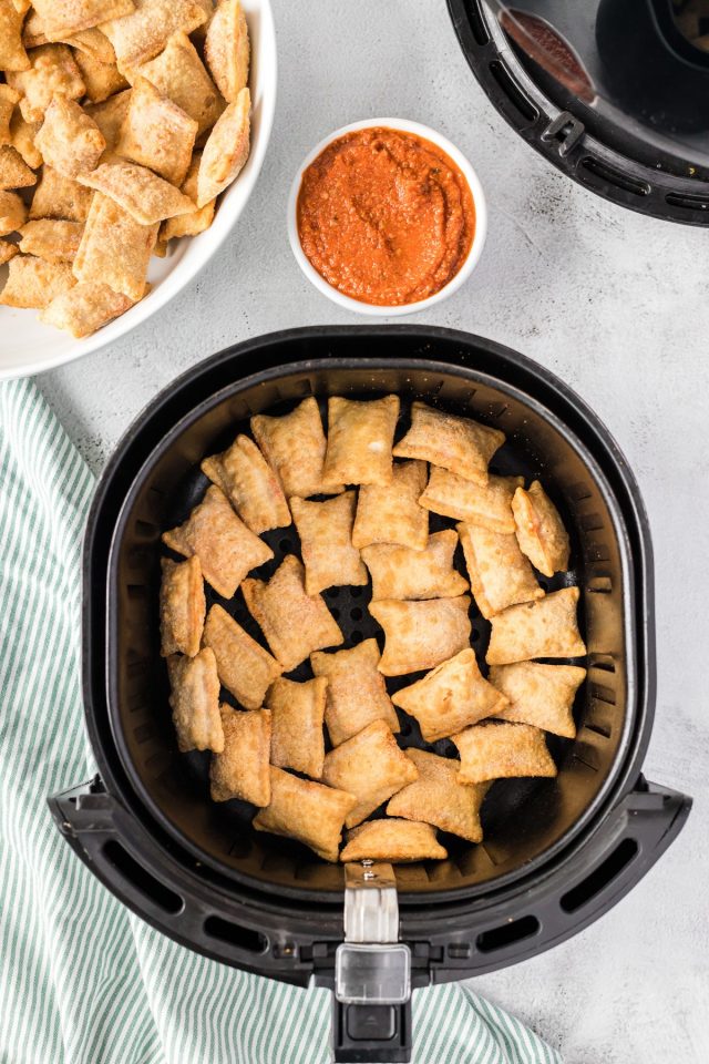 Air Fryer Frozen Pizza Rolls - Southern Cravings