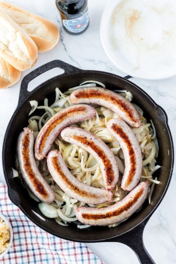 How To Cook Bratwurst In The Oven {without A Grill} - Southern Cravings