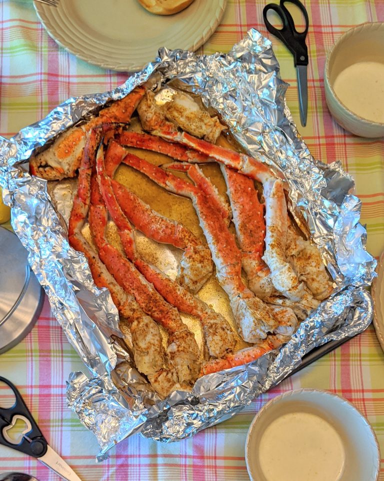 King Crab Legs in the Oven